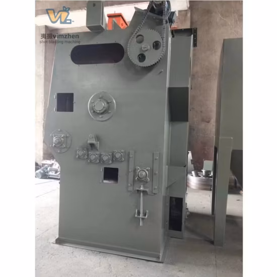 Fabricantes de máquinas de jateamento com esteira rolante Q32 para fundições pequenas e médias