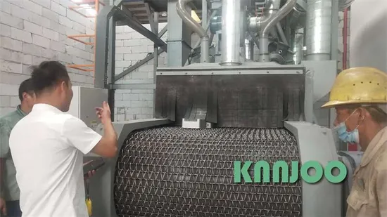 Experimente a versatilidade da nossa máquina de jateamento de tela de arame para necessidades industriais